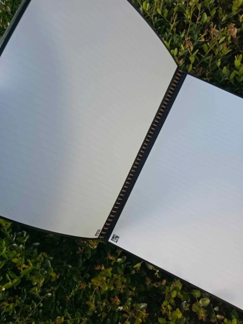 Rocketbook Multi Subject Reusable Smart Notebook Light Blue Copper Spiral Lined